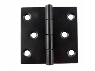Závesy, pánty - Čierny kovový skladací záves 50x50 Komp.10 PCS