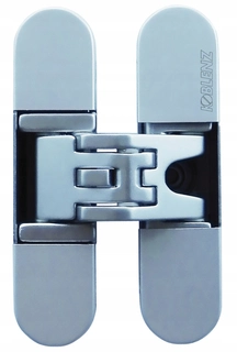 Závesy, pánty - Kávový záves Kubica K6200 HD Chrome Mat