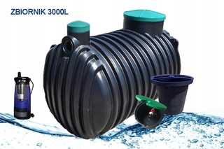 Nádrž na dažďovú vodu - SADA RAIN TANK 3000L S ČERPADLOM AUTO