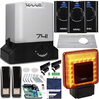FAAC Delta 3 741 3xpilot set set xled lampy