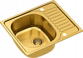 Kuchynský drez - Umývadlo Royal Golden PVD Sink Siphon