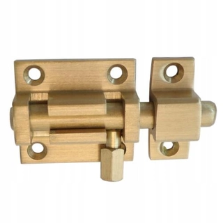 Zámok na dvere - Západka mosadzného popruhu saténu 40x26mm mod.700