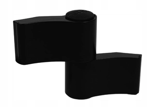Závesy, pánty - WAL WX WX 80104585 2-Wings Black