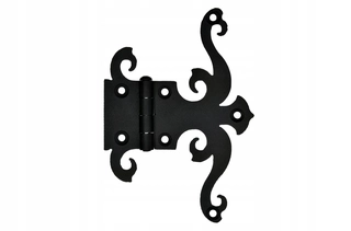 Závesy, pánty - Dekoratívne závesné dekoratívne pánty kované 8 cm Z-04U