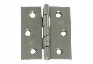 Závesy, pánty - Mosadzný záves 2002-60x40 satén inox