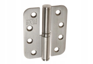Závesy, pánty - Vonkajšia sklonená oceľ DR 80x62 mm zákon 12 mm