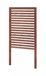 Záhradný nástenný panel 80x158 cm HNEDÝ VYPR