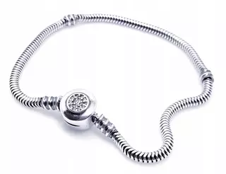Strieborný náramok na ruku PANDORA 15 cm VYPR