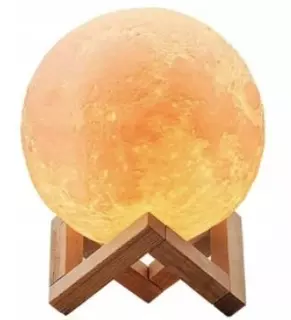 Nočná lampa Night Moon LED 3D 18 cm