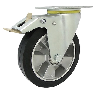 Rebrík - FI 160 TORSION WHEEL S BRZDY 300 kg cestného kolesa