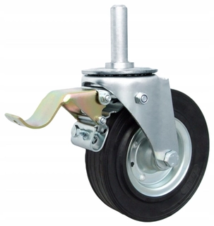 Rebrík - FI 200 kolies s tŕňom a brzdou 180 kg