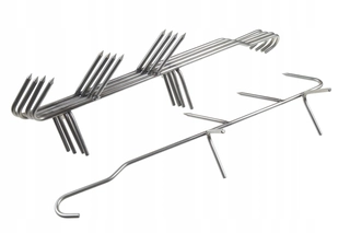 Udiareň - Triple fajčiarske háčiky xxl 4 mm silné 5 kusov