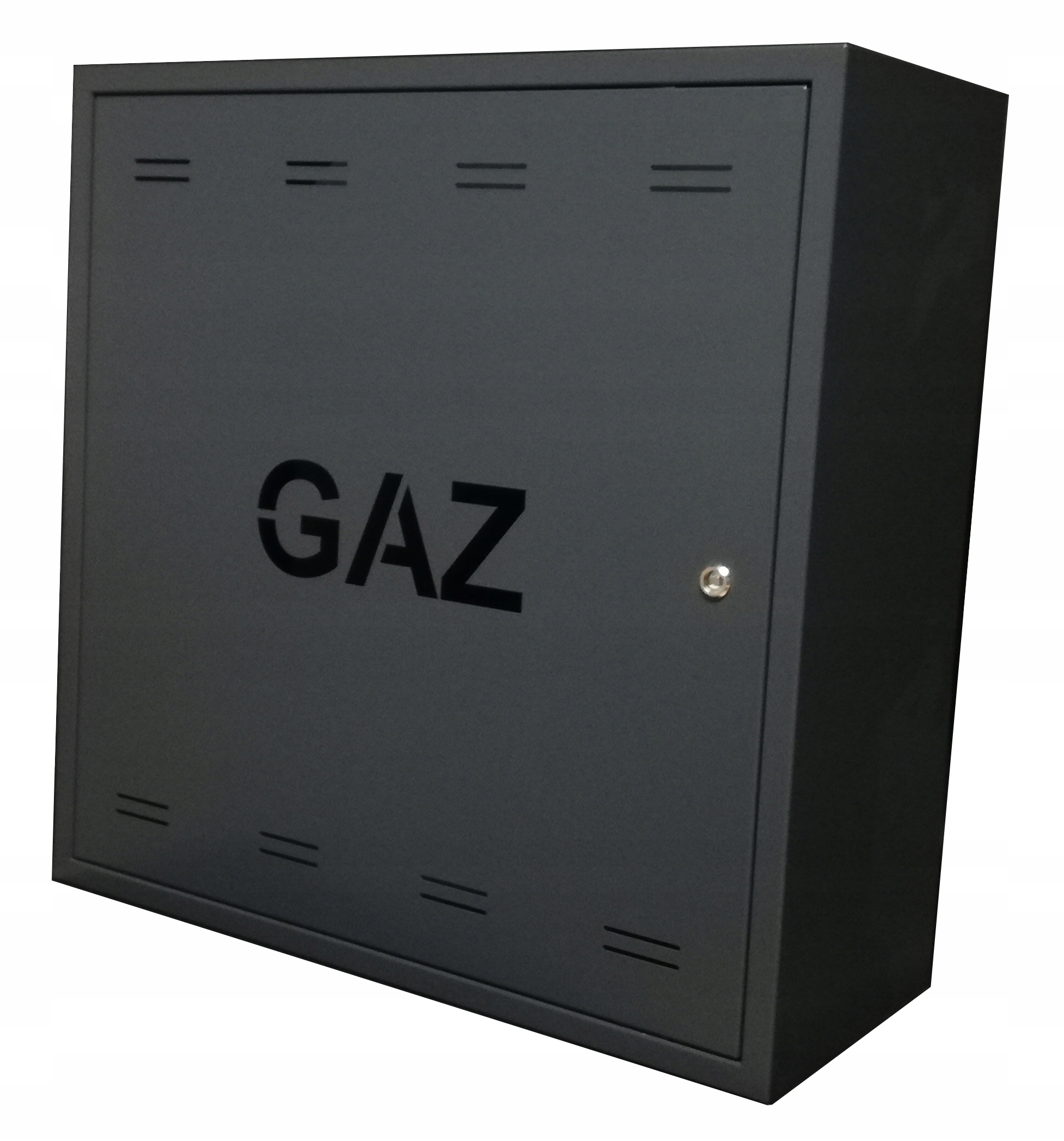 Plynový box Laco s antracitovou zadnou stranou, 60x60x25 cm