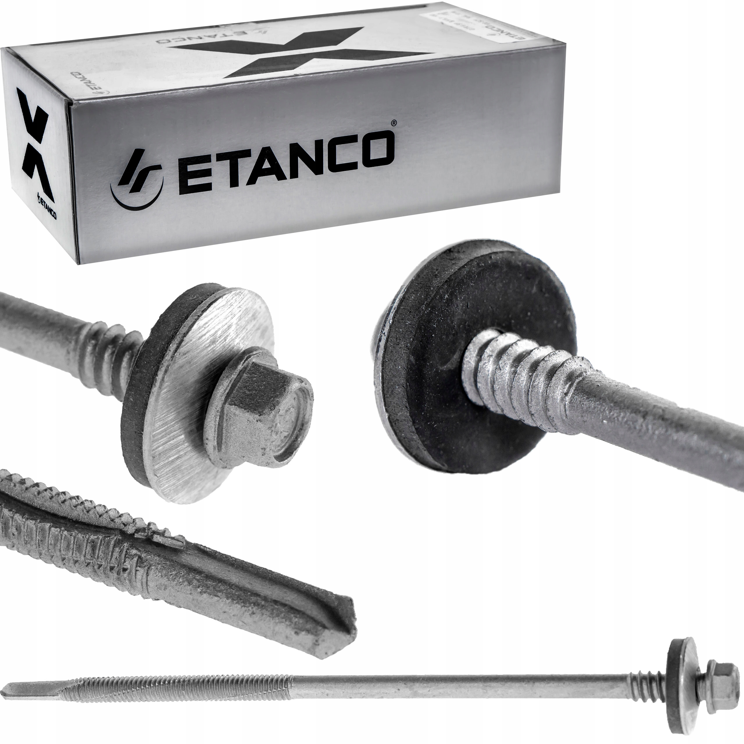 Etanco univerzálne skrutky 5,5 x 185 mm 100 ks.