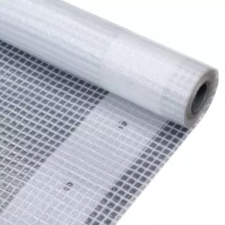 Krycia plachta - plachta vidaXL Leno 260 g / m² 2 x 5 m biela
