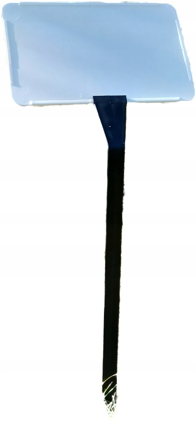 Samostatne stojaca plaketa čierna 161 x 46 cm 50 ks.