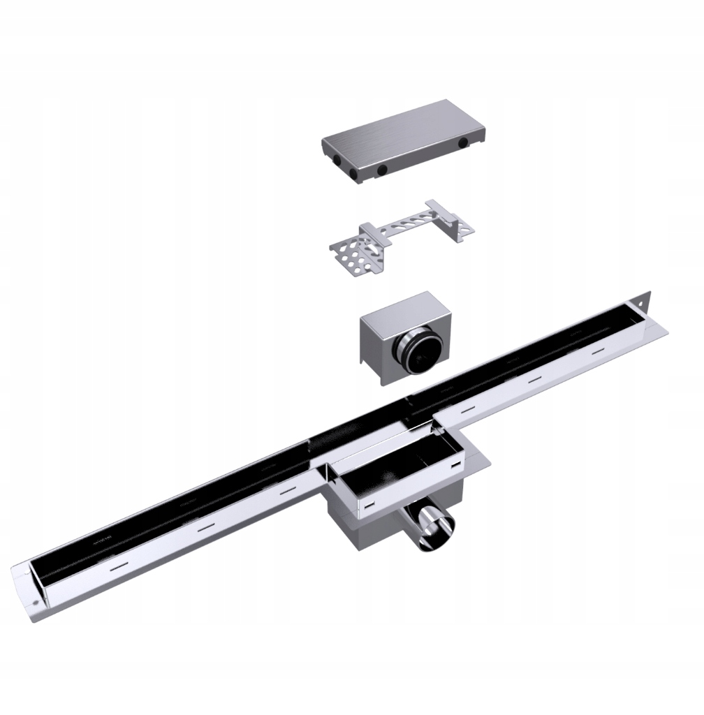 Spiroflex AQUA STEEL lineárny odtok 80 cm