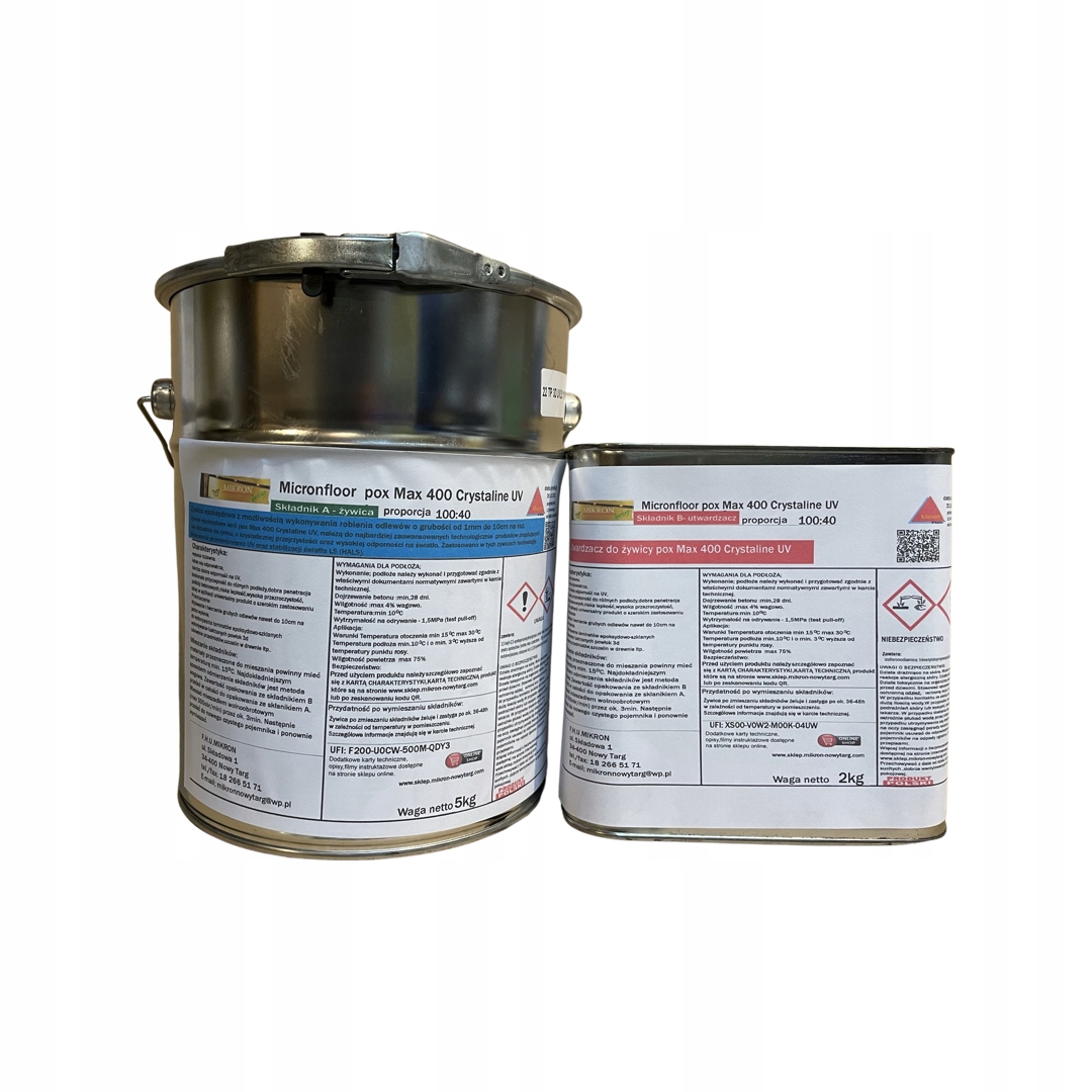 Micronfloor epoxidová živica 7 kg bezfarebná